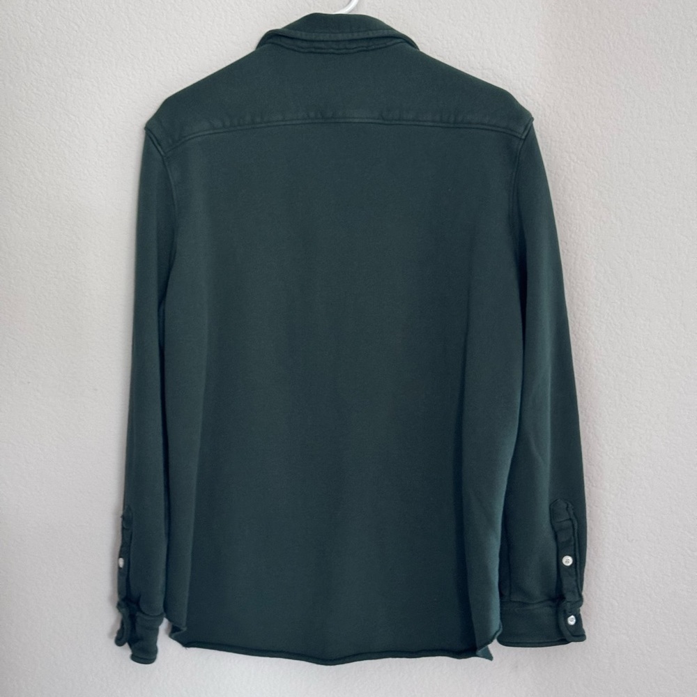 Frank & Eileen EILEEN Button Up Triple Fleece Evergreen L - Picture 5 of 8